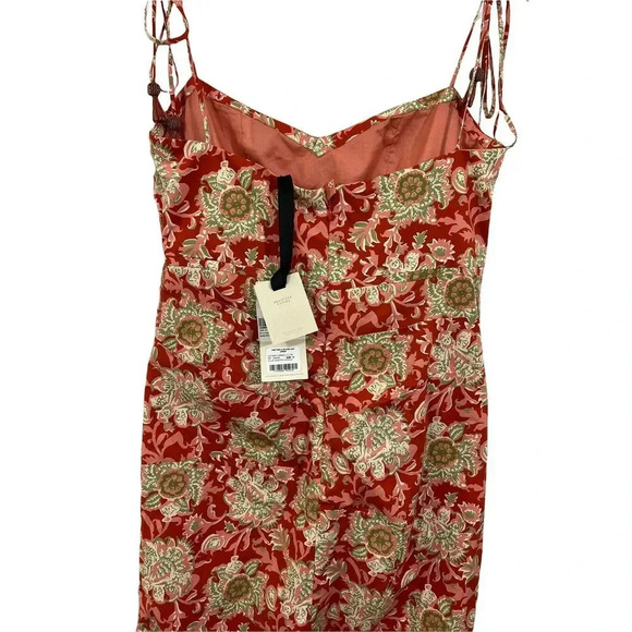 Johanna Ortiz Prettier In Spanish Printed Cotton Slip Dress Size Large - Picture 10 of 13